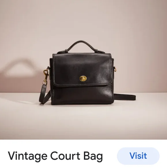 Coach classic court bag cheap